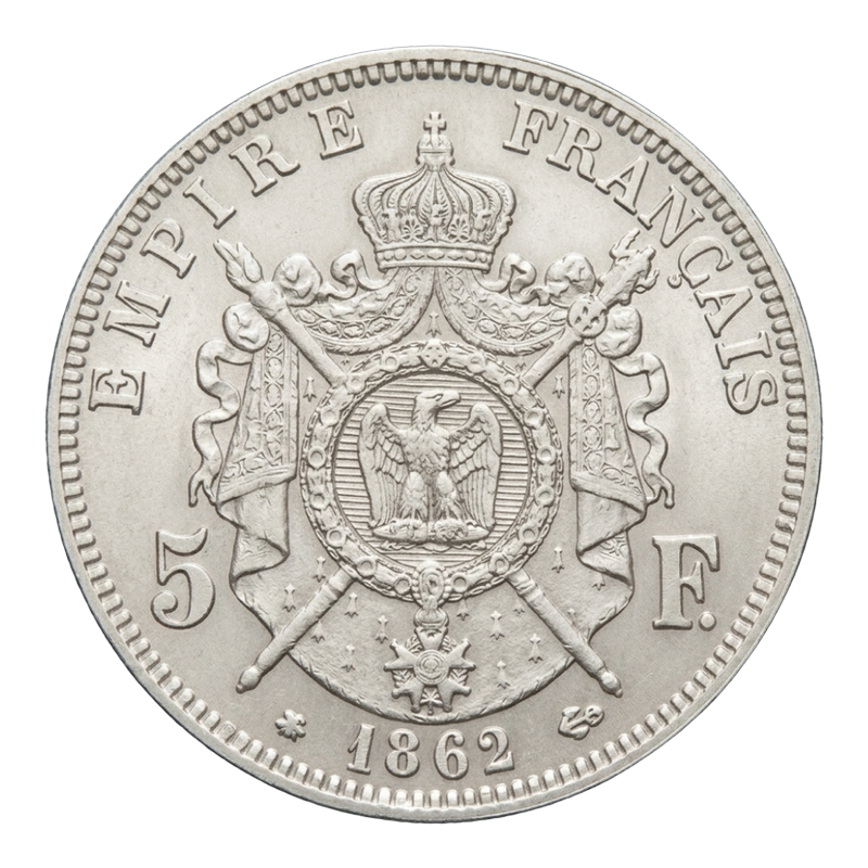 Napoleon III, 5 Frank