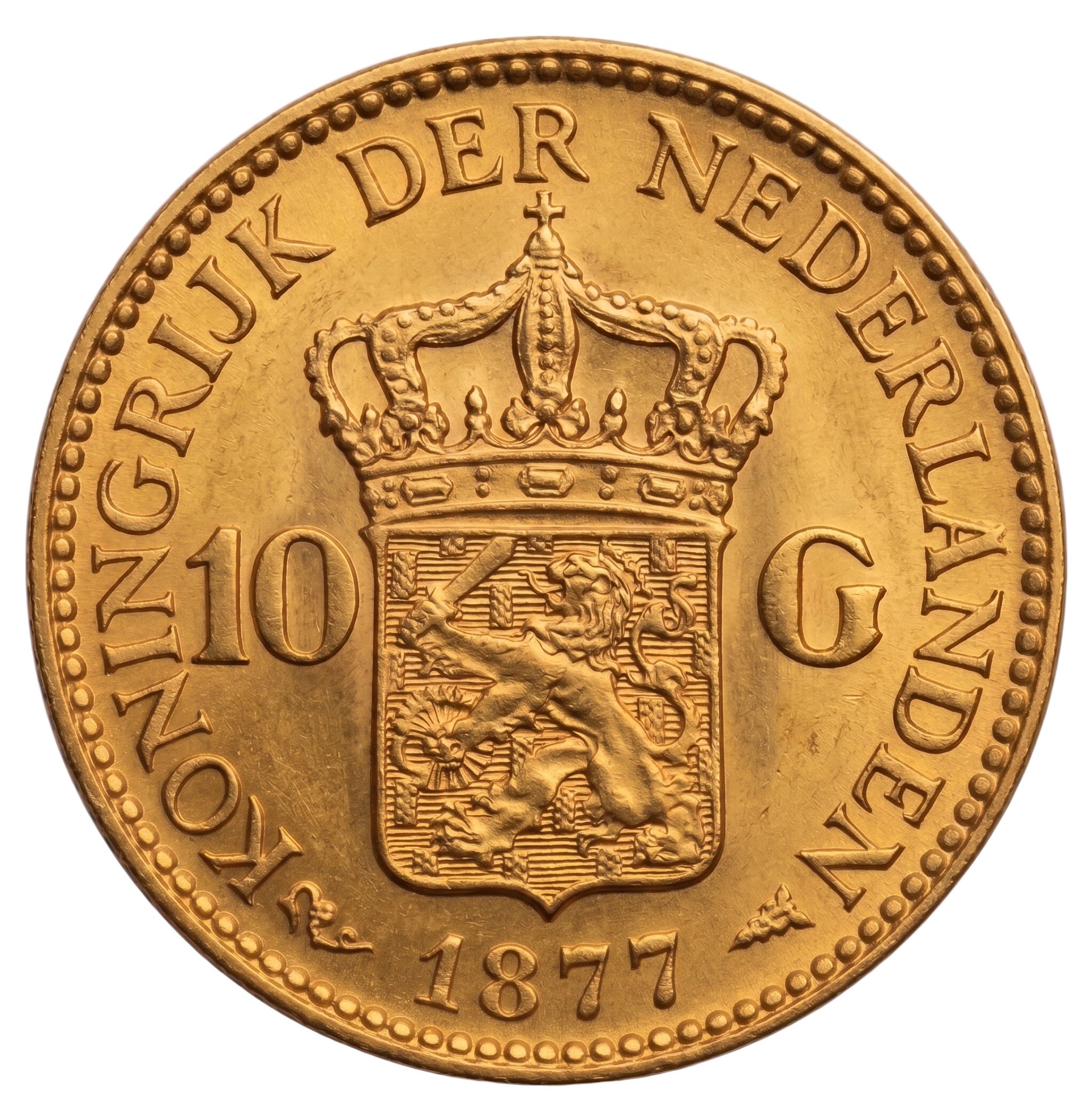 Gouden Tientje 10 Gulden Nederland